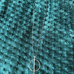Versona Multi-tone Circle Pendant Necklace